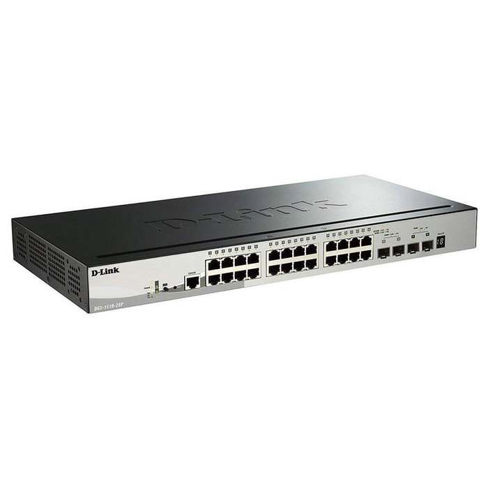 D-Link DGS-1510-28P/E Switch Gestionado de 28 Puertos con PoE y SFP+